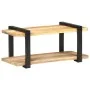 Mueble para TV de madera maciza de mango rugosa 90x40x40 cm de vidaXL, Muebles TV - Ref: Foro24-320493, Precio: 127,61 €, Des...