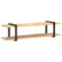 Mueble para TV de madera maciza de mango rugosa 160x40x40 cm de vidaXL, Muebles TV - Ref: Foro24-320497, Precio: 97,14 €, Des...