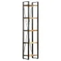 Estantería de 5 niveles madera maciza mango 40x30x180 cm de vidaXL, Librerías y estanterías - Ref: Foro24-320616, Precio: 181...