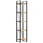 Estantería de 5 niveles madera maciza mango 40x30x180 cm de vidaXL, Librerías y estanterías - Ref: Foro24-320616, Precio: 181...