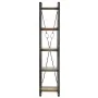 Estantería de 5 niveles madera maciza reciclada 40x30x180 cm de vidaXL, Librerías y estanterías - Ref: Foro24-320629, Precio:...