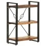 Estantería de 3 niveles de madera maciza reciclada 60x30x80 cm de vidaXL, Librerías y estanterías - Ref: Foro24-320631, Preci...