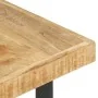 Mesa de centro de madera maciza de mango 142x90x42 cm de vidaXL, Mesas de centro - Ref: Foro24-320653, Precio: 181,19 €, Desc...