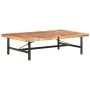 Mesa de centro de madera maciza de acacia 142x90x42 cm de vidaXL, Mesas de centro - Ref: Foro24-320655, Precio: 171,25 €, Des...