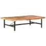 Mesa de centro de madera maciza de acacia 142x90x42 cm de vidaXL, Mesas de centro - Ref: Foro24-320655, Precio: 171,25 €, Des...