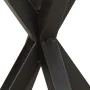 Mesa auxiliar de madera maciza de mango 48x48x56 cm de vidaXL, Mesas auxiliares - Ref: Foro24-320656, Precio: 90,46 €, Descue...