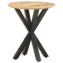 Mesa auxiliar de madera maciza de mango 48x48x56 cm de vidaXL, Mesas auxiliares - Ref: Foro24-320656, Precio: 90,46 €, Descue...