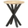 Mesa auxiliar de madera maciza de mango 48x48x56 cm de vidaXL, Mesas auxiliares - Ref: Foro24-320656, Precio: 90,46 €, Descue...