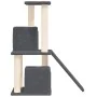 Rascador para gatos con postes de sisal gris oscuro 82 cm de vidaXL, Mobiliario para gatos - Ref: Foro24-171665, Precio: 46,0...