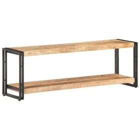 Mueble para TV de madera maciza de mango rugosa 120x30x40 cm de vidaXL, Muebles TV - Ref: Foro24-320679, Precio: 140,03 €, De...