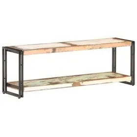 Mueble para la TV de madera maciza reciclada 120x30x40 cm de vidaXL, Muebles TV - Ref: Foro24-320681, Precio: 94,23 €, Descue...