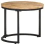 Beistelltische 3 Stück raues Mangoholz von vidaXL, Seitentische - Ref: Foro24-320686, Preis: 107,70 €, Rabatt: %