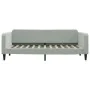 Light gray velvet sofa bed 90x200 cm by vidaXL, Beds and slatted bases - Ref: Foro24-354086, Price: 186,33 €, Discount: %