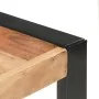 Mesa de comedor madera maciza con acabado sheesham 180x90x75 cm de vidaXL, Mesas de cocina y de comedor - Ref: Foro24-321542,...