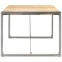 Mesa de comedor madera maciza de mango rugosa 200x100x75 cm de vidaXL, Mesas de cocina y de comedor - Ref: Foro24-321565, Pre...