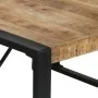Mesa de comedor madera de mango rugosa 140x140x75 cm de vidaXL, Mesas de cocina y de comedor - Ref: Foro24-321572, Precio: 26...