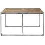Rough mango wood dining table 140x140x75 cm by vidaXL, Kitchen and dining tables - Ref: Foro24-321575, Price: 192,69 €, Disco...