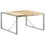 Rough mango wood dining table 140x140x75 cm by vidaXL, Kitchen and dining tables - Ref: Foro24-321575, Price: 192,69 €, Disco...