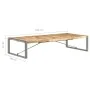 Mesa de centro de madera de mango rugosa 180x90x40 cm de vidaXL, Mesas de centro - Ref: Foro24-321591, Precio: 209,92 €, Desc...