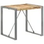 Rough mango wood dining table 80x80x75 cm by vidaXL, Kitchen and dining tables - Ref: Foro24-321603, Price: 153,17 €, Discoun...