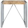 Mesa de comedor madera de mango rugosa 80x80x75 cm de vidaXL, Mesas de cocina y de comedor - Ref: Foro24-321603, Precio: 153,...