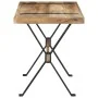 Mesa de comedor madera de mango rugosa 120x60x76 cm de vidaXL, Mesas de cocina y de comedor - Ref: Foro24-321604, Precio: 201...
