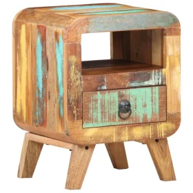 Mesita de noche de madera maciza reciclada 30x30x41 cm by vidaXL, Sideboards - Ref: Foro24-321615, Price: 90,65 €, Discount: %