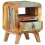Mesita de noche de madera maciza reciclada 30x30x41 cm de vidaXL, Aparadores - Ref: Foro24-321615, Precio: 90,65 €, Descuento: %