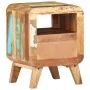 Mesita de noche de madera maciza reciclada 30x30x41 cm de vidaXL, Aparadores - Ref: Foro24-321615, Precio: 90,65 €, Descuento: %