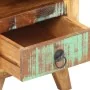Mesita de noche de madera maciza reciclada 30x30x41 cm de vidaXL, Aparadores - Ref: Foro24-321615, Precio: 90,65 €, Descuento: %
