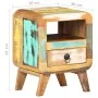 Mesita de noche de madera maciza reciclada 30x30x41 cm de vidaXL, Aparadores - Ref: Foro24-321615, Precio: 90,65 €, Descuento: %