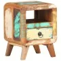 Mesita de noche de madera maciza reciclada 30x30x41 cm de vidaXL, Aparadores - Ref: Foro24-321615, Precio: 90,65 €, Descuento: %