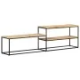 Mueble para TV de madera maciza de mango rugosa 180x30x50 cm de vidaXL, Muebles TV - Ref: Foro24-321620, Precio: 88,48 €, Des...