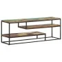 Mueble para TV de madera maciza reciclada 130x30x45 cm de vidaXL, Muebles TV - Ref: Foro24-321624, Precio: 93,38 €, Descuento: %