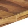 Mesa de comedor madera maciza con acabado sheesham 140x140x75cm de vidaXL, Mesas de cocina y de comedor - Ref: Foro24-321574,...