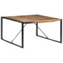 Solid wood dining table with sheesham finish 140x140x75cm by vidaXL, Kitchen and dining tables - Ref: Foro24-321574, Price: 2...