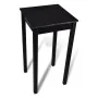Mesa alta de bar MDF negra 55x55x107 cm de vidaXL, Mesas de cocina y de comedor - Ref: Foro24-240379, Precio: 91,09 €, Descue...