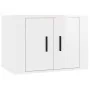 Set de muebles de TV 5 pzas madera contrachapada blanco brillo de vidaXL, Muebles TV - Ref: Foro24-3188632, Precio: 228,04 €,...