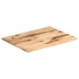 Superficie de mesa madera maciza de sheesham 25-27 mm 70x90 cm de vidaXL, Tableros para mesas - Ref: Foro24-285997, Precio: 1...