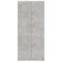 Armario de libros contrachapada hormigón 82,5x30,5x185,5 cm de vidaXL, Librerías y estanterías - Ref: Foro24-802736, Precio: ...