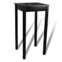 Mesa alta de bar MDF negra 55x55x107 cm de vidaXL, Mesas de cocina y de comedor - Ref: Foro24-240379, Precio: 91,09 €, Descue...