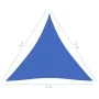 Toldo de vela HDPE azul 160 g/m² 4x4x4 m de vidaXL, Sombrillas - Ref: Foro24-311533, Precio: 25,95 €, Descuento: %