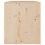 Armario de pared de madera maciza de pino 60x30x35 cm de vidaXL, Estantes y estanterías - Ref: Foro24-813445, Precio: 53,18 €...