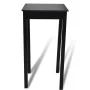 Mesa alta de bar MDF negra 55x55x107 cm de vidaXL, Mesas de cocina y de comedor - Ref: Foro24-240379, Precio: 91,09 €, Descue...
