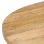 Mesa de comedor redonda de madera maciza de mango 110x76 cm de vidaXL, Mesas de cocina y de comedor - Ref: Foro24-321699, Pre...