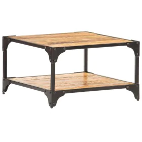 Mesa de centro de madera maciza de mango 60x60x35 cm de vidaXL, Mesas de centro - Ref: Foro24-321794, Precio: 67,60 €, Descue...