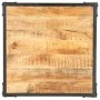 Mesa de centro de madera maciza de mango 60x60x35 cm de vidaXL, Mesas de centro - Ref: Foro24-321794, Precio: 67,60 €, Descue...