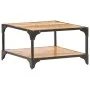Mesa de centro de madera maciza de mango 60x60x35 cm de vidaXL, Mesas de centro - Ref: Foro24-321794, Precio: 67,60 €, Descue...