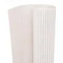 Weißer doppelseitiger Gartenzaun 110x400 cm von vidaXL, Zaunpaneele - Ref: Foro24-317156, Preis: 60,85 €, Rabatt: %