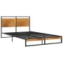 Estructura de cama de metal 120x200 cm de vidaXL, Camas y somieres - Ref: Foro24-324864, Precio: 130,01 €, Descuento: %